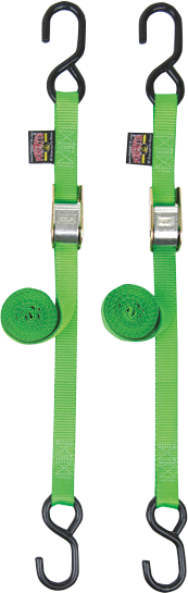 Powertye Mfg. - Standard Tie-Downs - 1" x 5-1/2' - Green - 1" Standard Tie-Downs - 22265