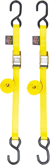 Powertye Mfg. - Standard Tie-Downs - 1" x 5-1/2' - Yellow - 1" Standard Tie-Downs - 22268
