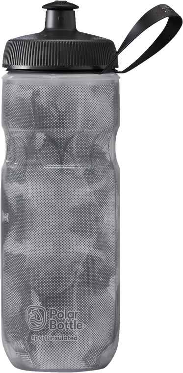 Polar Bottle - Sport Insulated Bottle - Fly Dye - Monochrome - 20 oz. - Sport Insulated Fly Dye Water Bottle - INS20OZ15