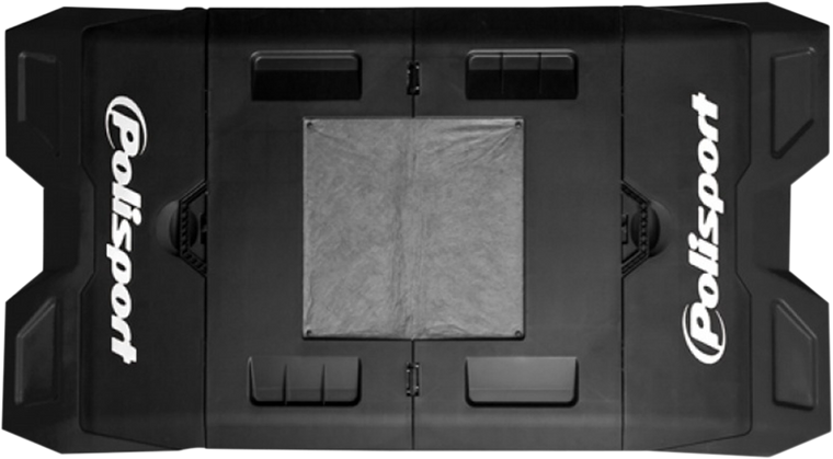 Polisport - Bike Mat - Black/Black - Foldable Bike Mat - 8982200006