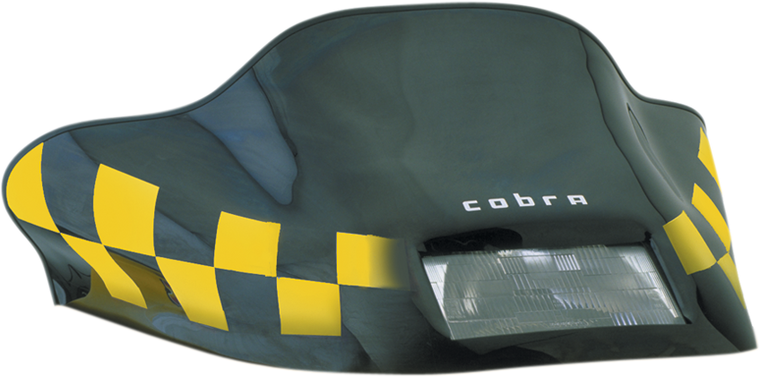 Powermadd - Windshield - 12.75" - Black - Ski Doo - Cobra Windshield - 13120