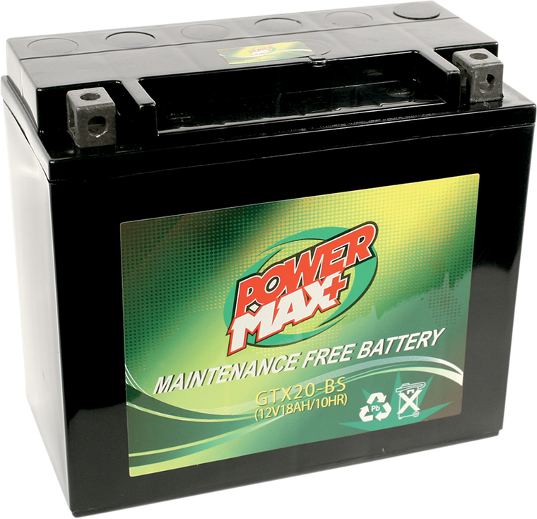 Power Max - Battery - YTX20-BS - Maintenance-Free Battery - GTX20-BS