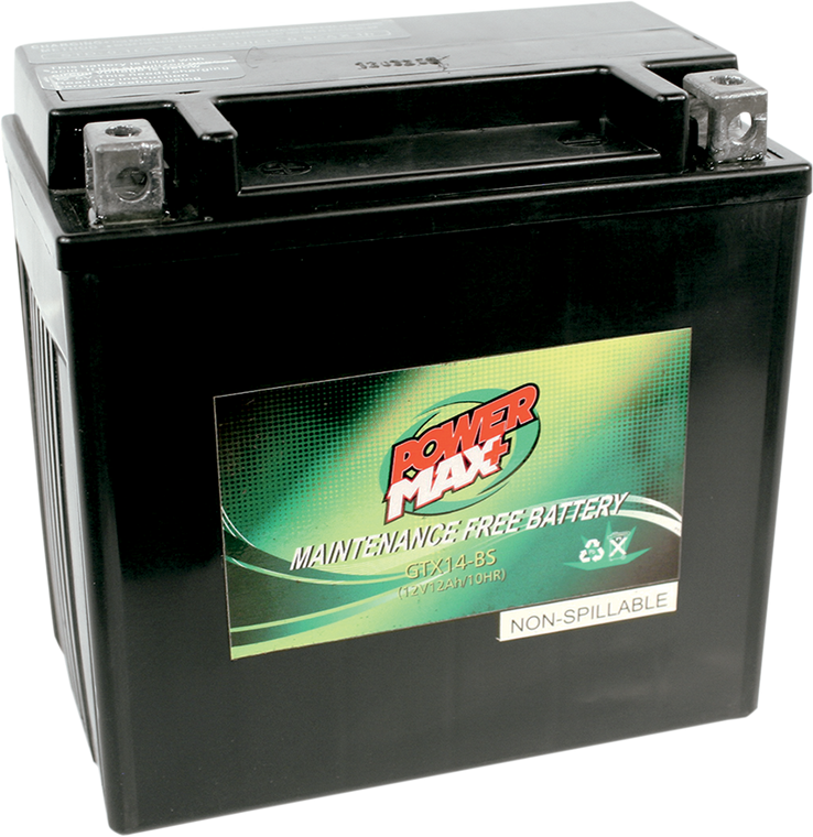 Power Max - Battery - YTX14-BS - Maintenance-Free Battery - GTX14-BS Power Max - Battery - YTX14-BS - Maintenance-Free Battery - GTX14-BS