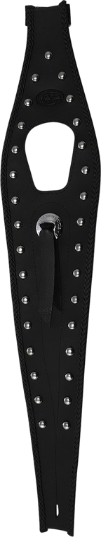 Mustang - Tank Bib with Studs and Concho - Suzuki - Cruiser Tank Bib - 93108 Mustang - Tank Bib with Studs and Concho - Suzuki - Cruiser Tank Bib - 93108