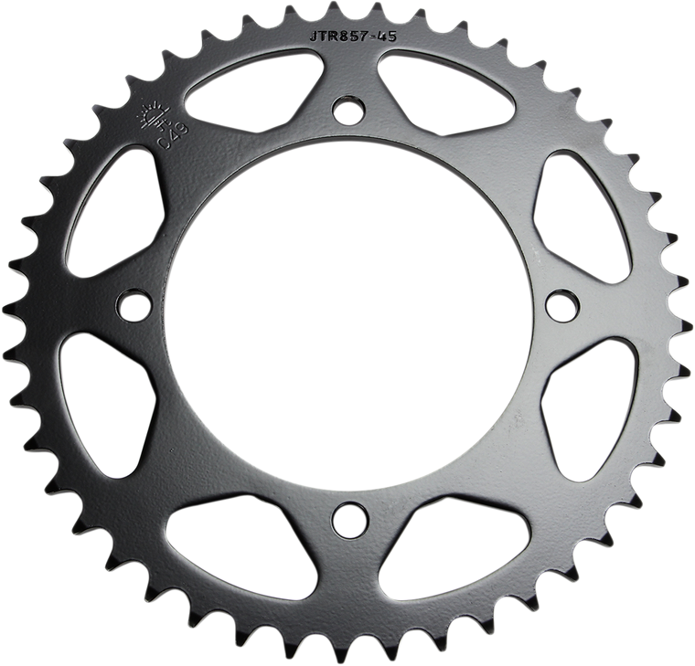 Jt Sprockets - Sprocket - Rear - Yamaha - 45-Tooth - Steel Rear Sprocket - JTR857.45