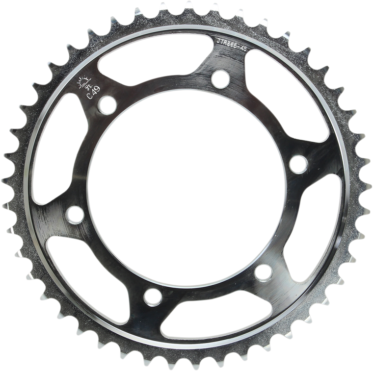 Jt Sprockets - Sprocket - Rear - Yamaha - 45-Tooth - Steel Rear Sprocket - JTR865.45