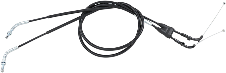 Motion Pro - Throttle Cable - Push/Pull - Suzuki - Black Vinyl Throttle Cable - 04-0144