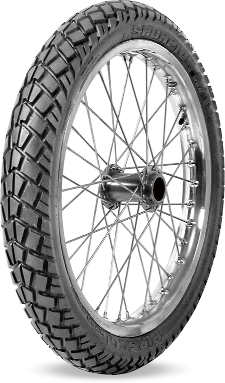 Pirelli - Tire - MT 90 A/T - Front - 80/90-21 - 48S - MT 90 A/T Tire  Front - 1005100