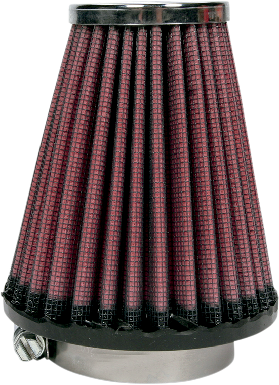 K & N - Clamp-On Air Filter - 52.5 mm - Universal Round Tapered Type Clamp-On Air Filter - RC-1200