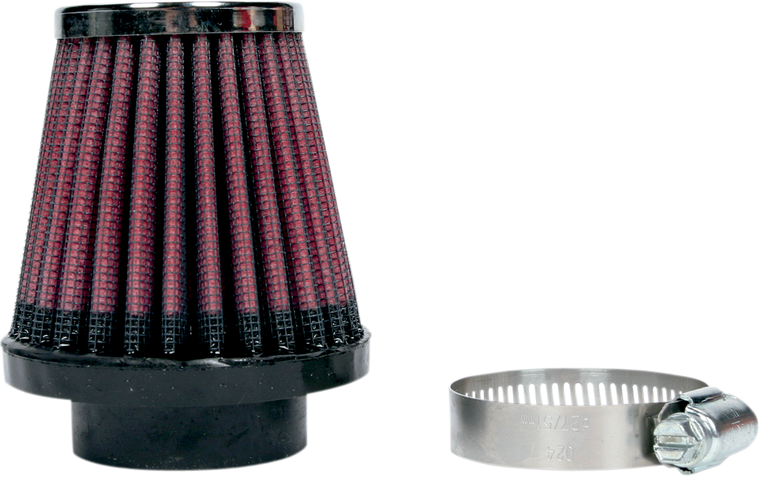 K & N - Clamp-On Air Filter - 40 mm - Universal Round Tapered Type Clamp-On Air Filter - RC-2310