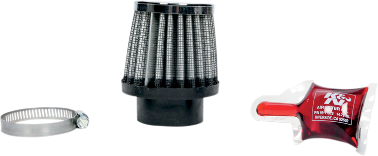 K & N - Clamp-On Air Filter - 35 mm - Universal Round Tapered Type Clamp-On Air Filter - RC-0790