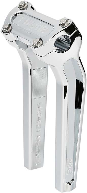 Thrashin - Risers - Pull Back - 9-1/2" - Chrome - Handlebar Riser - TSC-9525-3 Thrashin - Risers - Pull Back - 9-1/2" - Chrome - Handlebar Riser - TSC-9525-3