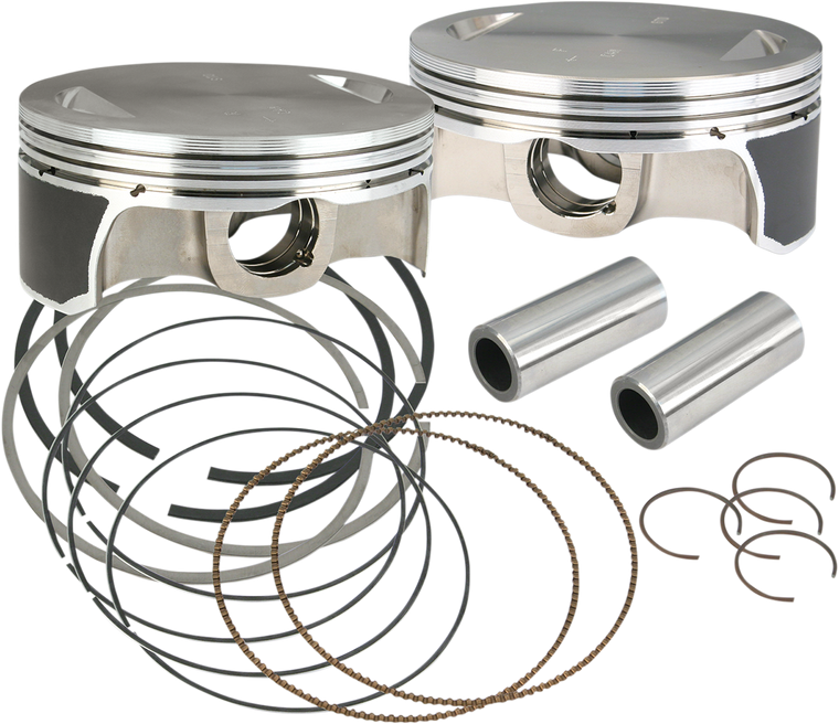 S&s Cycle - Piston Kit - Standard - Forged Piston Kits for Hot Set Up Kits - 106-3491A