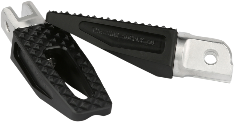 Thrashin - Front P-54 Slim Footpegs - Black - P-54 Footpeg - TSC-2028-1