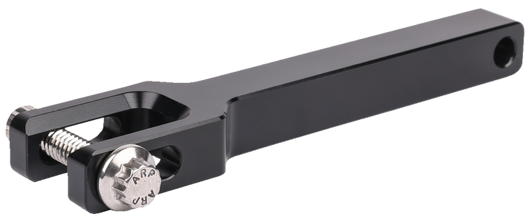 Thrashin - Front extention gauge relocation mount - Black - Gauge Relocation Bracket - TSC-2709-1 Thrashin - Front extention gauge relocation mount - Black - Gauge Relocation Bracket - TSC-2709-1