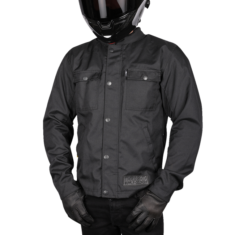 Thrashin - Atlas v2 Riding Jacket - Black - Medium - Atlas v2 Riding Jacket - TMJ-09-09