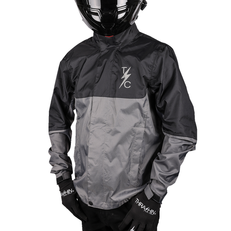 Thrashin - Waterproof Mission Rain Jacket - Medium - Waterproof Mission Rain Jacket - TMJ-11-09