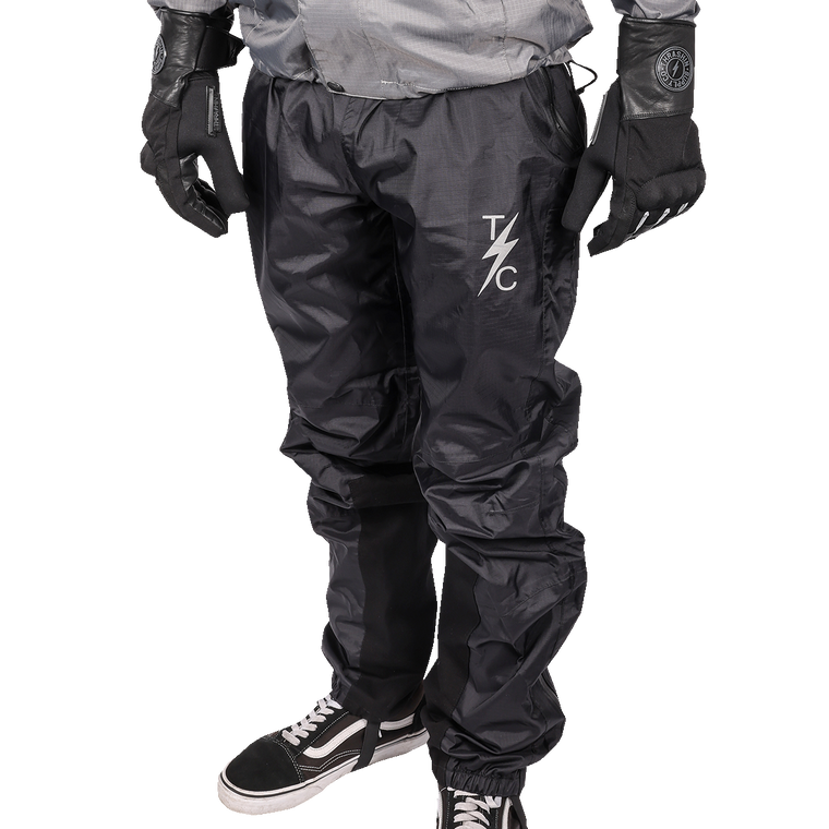 Thrashin - Mission Rain Pants - Black - S/M - Mission Rain Pants - TMJ-08-08