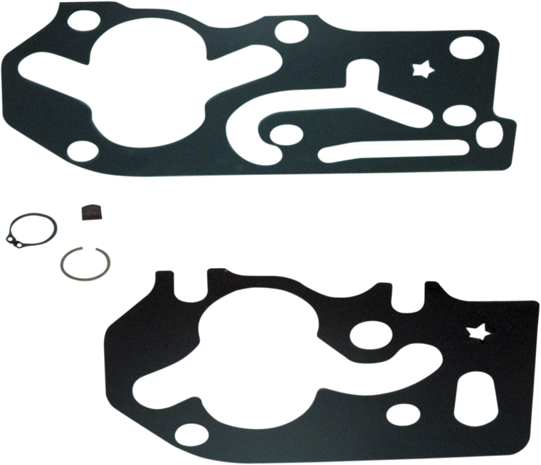 S&s Cycle - HVHP Oil Pump Gasket Kit - Replacement High Volume/High Pressure Polished Billet Oil Pump Gasket Kit - 31-6299