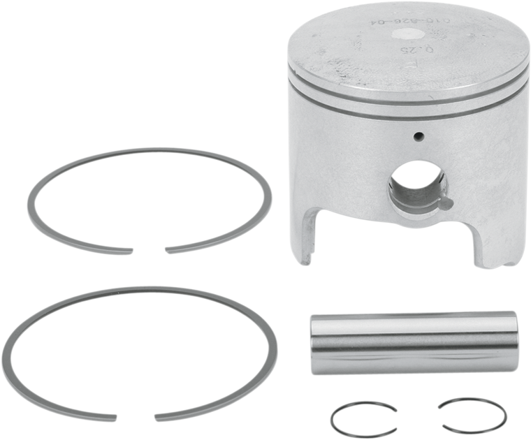 Wsm - Piston Kit - Yamaha - +.25 mm - Complete Piston Kit - 010-826-04K Wsm - Piston Kit - Yamaha - +.25 mm - Complete Piston Kit - 010-826-04K