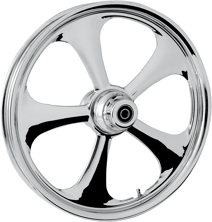Rc Component - Nitro Front Wheel - Single Disc/No ABS - Chrome - 16"x3.50" - '00-'06 FLST - One-Piece Forged Aluminum Wheel  Nitro - 16350-9916-92C