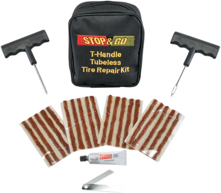 Stop & Go International - T-Handle - Tire Repair Kit - Tubeless T-Handle Tire Repair Kit - 1020 Stop & Go International - T-Handle - Tire Repair Kit - Tubeless T-Handle Tire Repair Kit - 1020