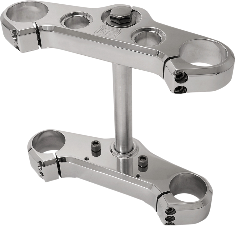 Speed Merchant - Elite Triple Trees - Polished - 49 mm - FXD - Elite 49 mm Triple Tree - SM-HD49TTP