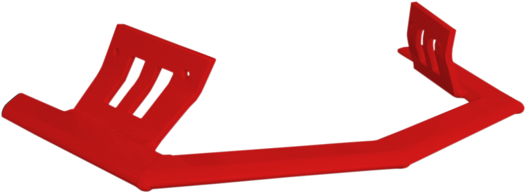 Straightline Performance - Bottom Bumper Wing - Red - Bumper Wing - 182-113-POLRED