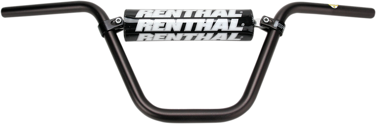 Renthal - Handlebar - 7/8" - 797 50cc Playbike - Black - 7/8" Off-Road Handlebar  Mini/Playbike/MX - 79701BK08219