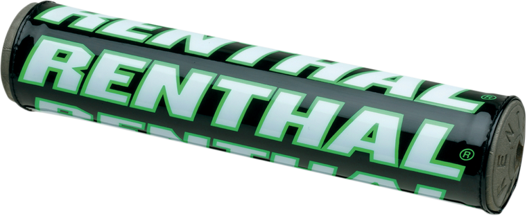 Renthal - Bar Pad - Team Issue - Black/White/Green - Team Issue Crossbar Pad - P286