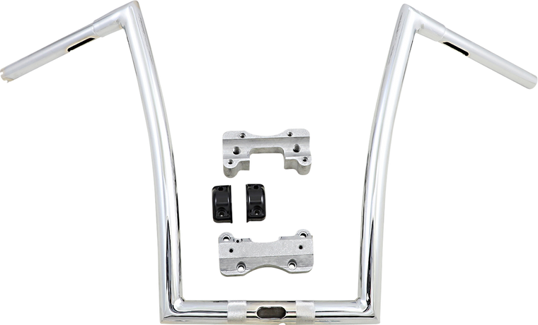 Todd's Cycle - Handlebar - 17" - Chrome - 1-1/4" Touring Handlebar - 0601-3991