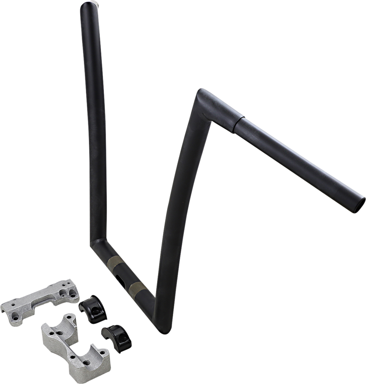 Todd's Cycle - Handlebar - 17" - Flat Black - 1-1/4" Touring Handlebar - 0601-3993