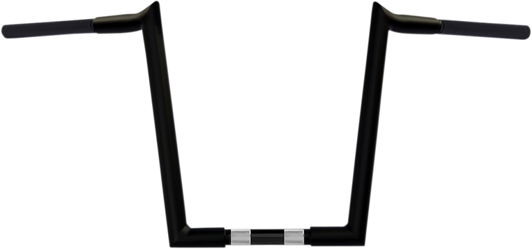 Wild 1 - Handlebar - Hooked - 14" - Black - 1-1/4" Chubby Handlebar  Hooked - WO584B