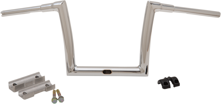 Todd's Cycle - Handlebar - 1-1/2" Strip - Touring - 10" - Chrome - 1-1/2" Strip Handlebar - 0601-5197