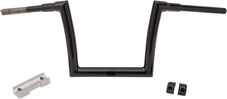 Todd's Cycle - Handlebar - 1-1/2" Strip - Touring - 10" - Gloss Black - 1-1/2" Strip Handlebar - 0601-5198