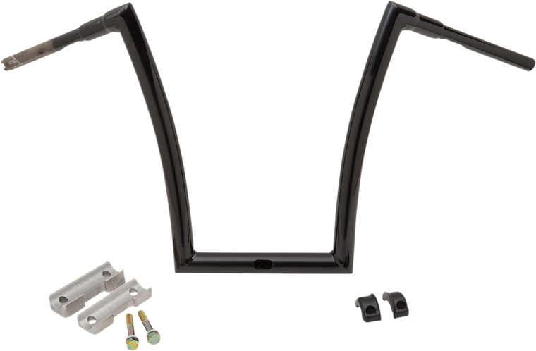 Todd's Cycle - Handlebar - 1-1/2" Strip - Touring - 17" - Gloss Black - 1-1/2" Strip Handlebar - 0601-5204