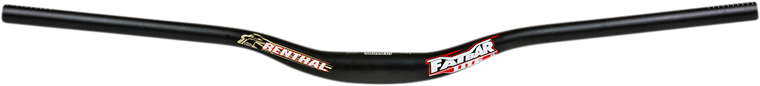 Renthal - Fatbar 35 Lite Handlebar - 30 mm - Aluminum - Black - Fatbar 35 Lite Handlebar - M166-01-BK