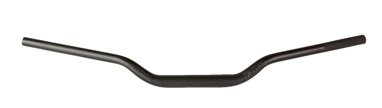 Renthal - Handlebar - Fatbar - 847 - Street Ultra Low - Black - Fatbar Handlebar  Ultra Low/Fatbar/Street - 847-50-BK