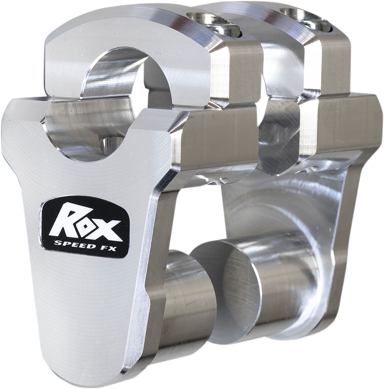Rox Speed Fx - Risers - Pivoting - 2" - Oversized Handlebars - Pivoting Handlebar Riser for 1-1/8" Bar Clamp - 1R-P2PP