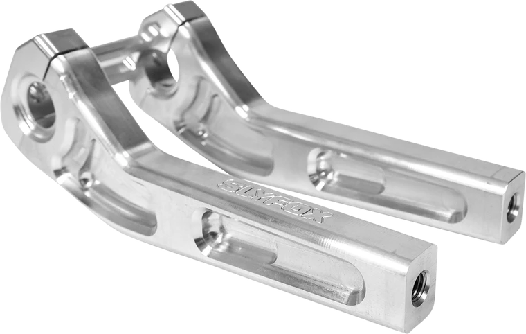Slyfox - Risers - Pullback - 8" - Raw - Handlebar Riser Kit - TM-SLY11