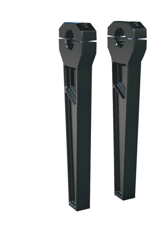 Todd's Cycle - Risers - 1" Clamping - 10" Rise - Black - Risers - TD-R11-10B Todd's Cycle - Risers - 1" Clamping - 10" Rise - Black - Risers - TD-R11-10B