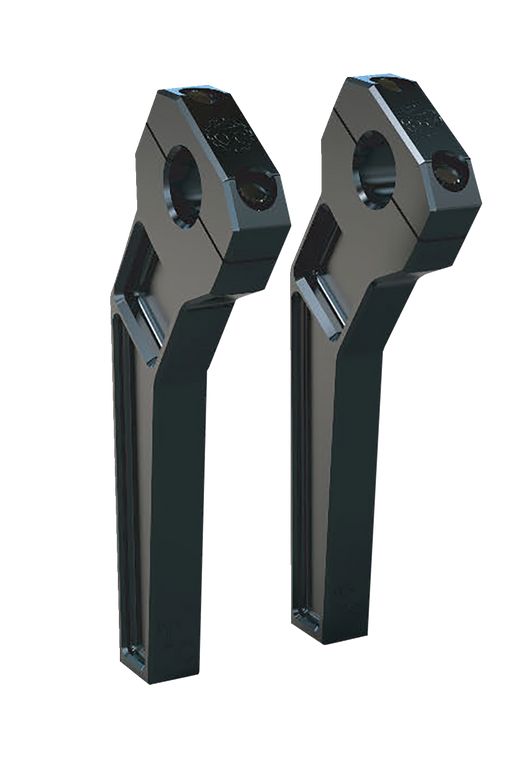 Todd's Cycle - Risers - Pullback - 1" Clamping - 8" Rise - Black - Risers - TD-R12-08B Todd's Cycle - Risers - Pullback - 1" Clamping - 8" Rise - Black - Risers - TD-R12-08B