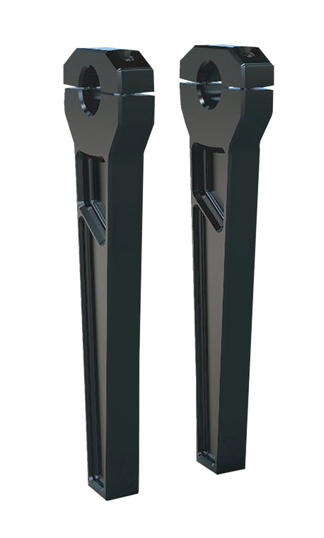 Todd's Cycle - Risers - 1-1/8" Clamping - 10" Rise - Black - Risers - TD-R21-10B