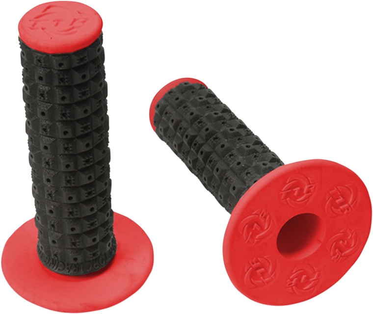 Torc1 - Grips - Enduro - Dual - MX - Black/Red - Enduro Dual Grips - 2000-0204