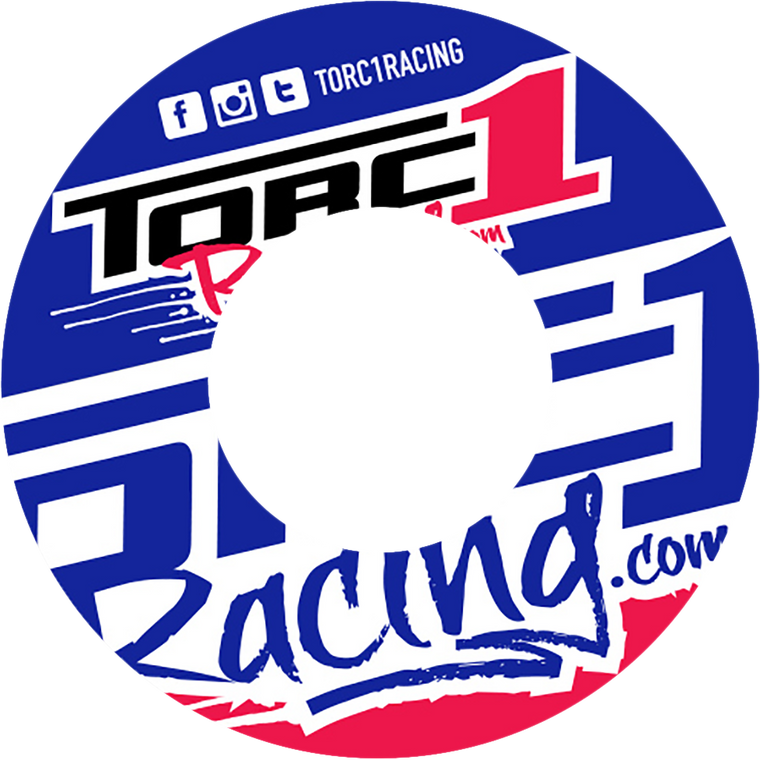 Torc1 - Grip Donuts - Blue/Red - Grip Donuts - 8112-0304