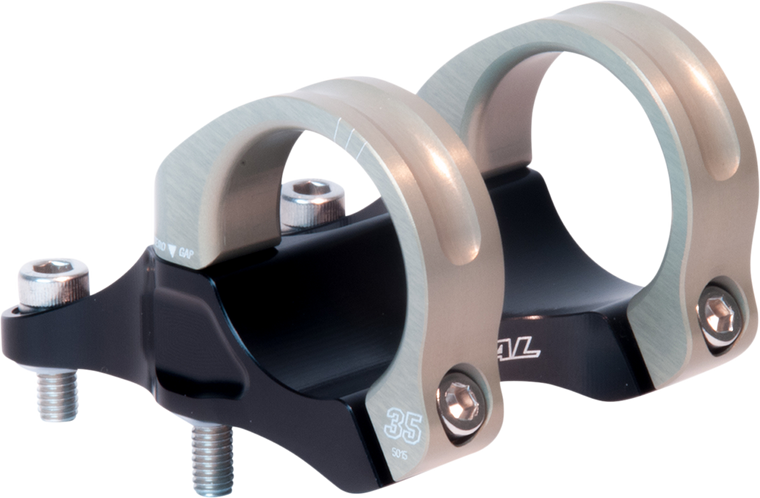 Renthal - Integra35 - 45 mm - 10 mm Rise - Integra35 Stem - STM114-BKAG