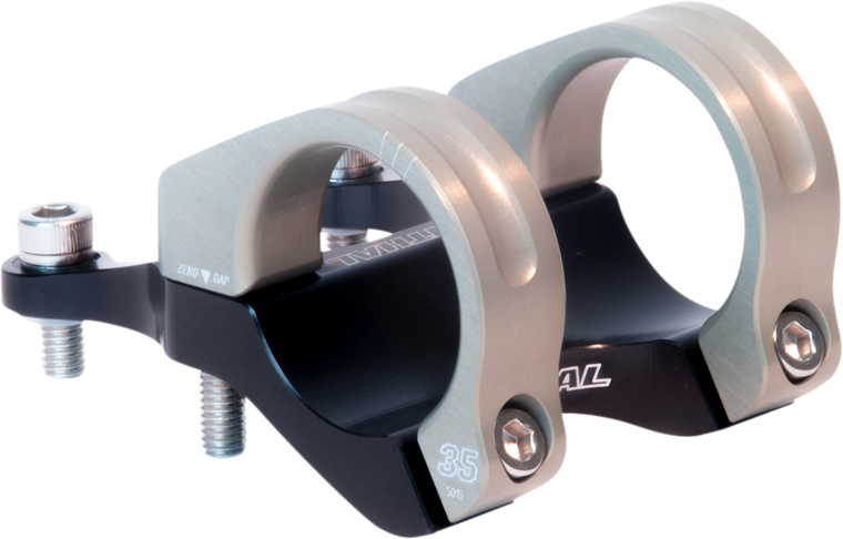 Renthal - Integra35 - 50 mm - 0 mm Rise - Integra35 Stem - STM115-BKAG