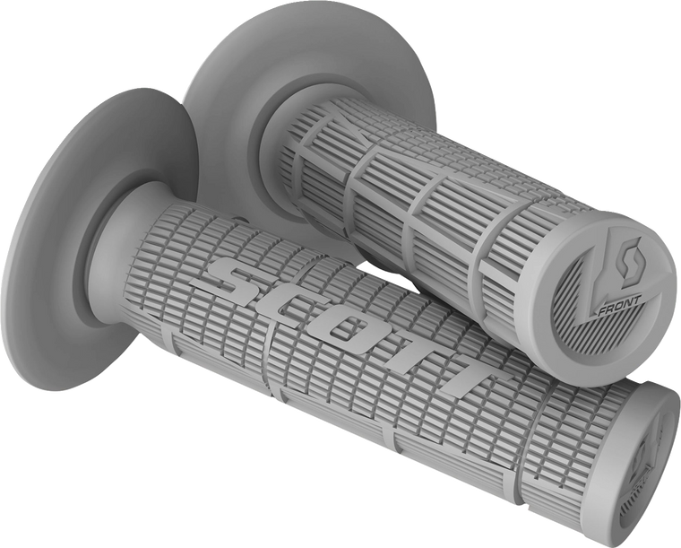 Scott - Grips - Half Waffle - Gray - Radial Half Waffle Grips - 233927-0011 Scott - Grips - Half Waffle - Gray - Radial Half Waffle Grips - 233927-0011