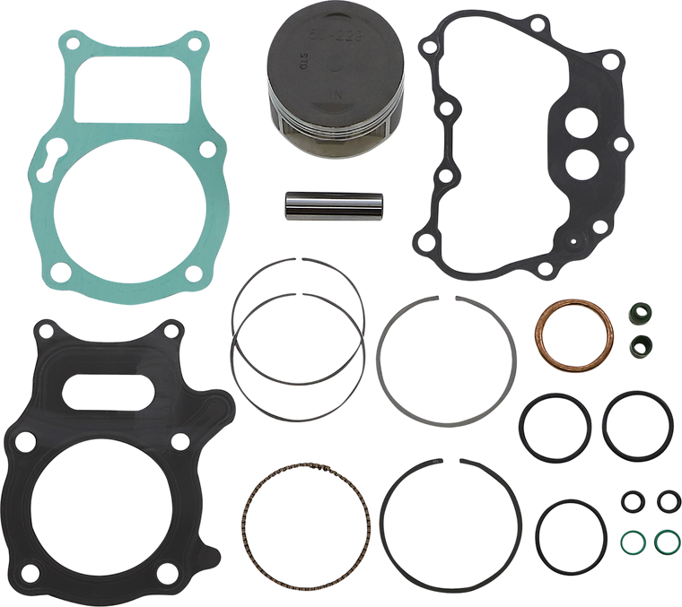 Wsm - Top End Kit - Standard - Honda - Top-End Rebuild Kit - 54-229-10