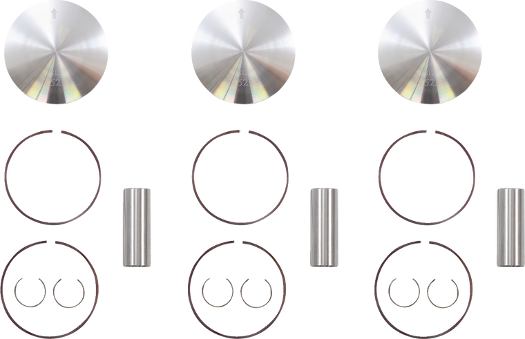 Wossner - Piston Kit - Yamaha - Standard - Piston Kit - K7052DA-3